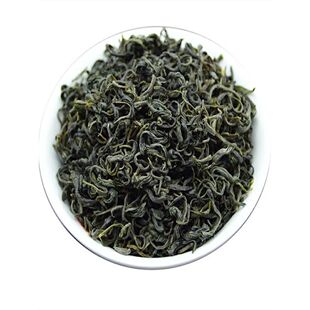 江西高山绿茶2024新茶叶炒青上犹五指峰毛尖云雾浓香green tea 茶