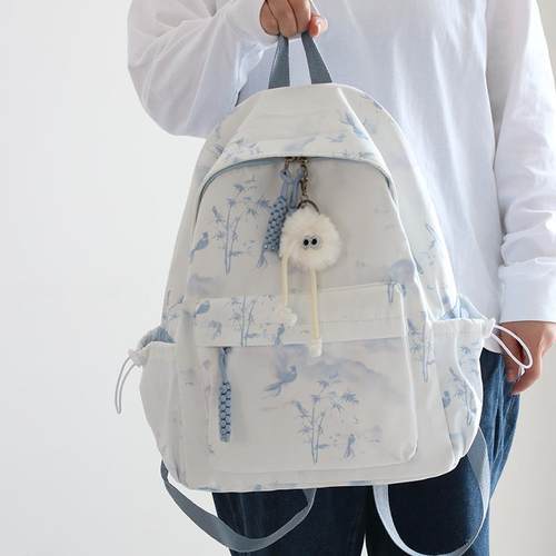 轻便初高中大学生书包新中式国风