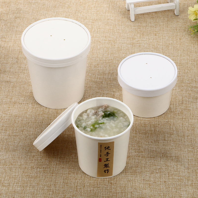 一次性餐盒汤碗外卖打包圆形