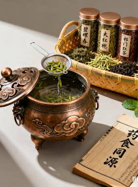 药食同源九紫离火五行能量茶一包等于打坐站桩3小时清五脏3秒生津