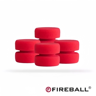 Fireball ACRYLIC PAD火球固体蜡专用打蜡海绵汽车漆面上蜡棉神器
