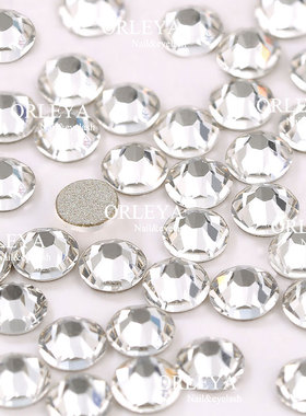 现货 正品奥地利施家华子2058 2088平底白钻crystal001美甲饰品