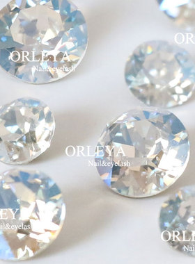 现货 正品奥地利施家华子水晶1088月光白色尖底钻001MOL美甲饰品