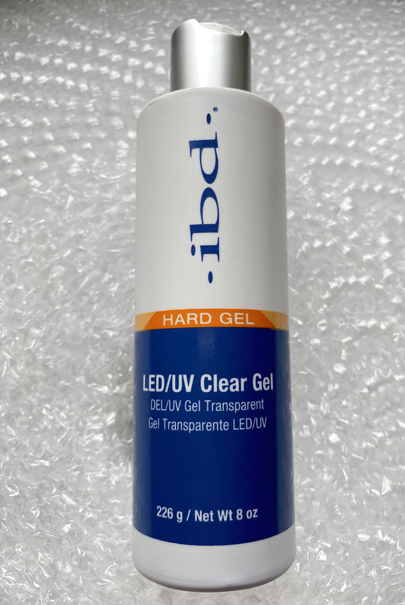 现货原装 IBD UV/LED Clear Gel 不可卸硬胶光疗胶 226g
