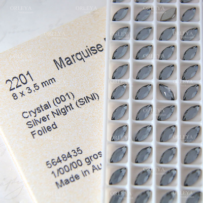 施家华子奥地利指甲饰品水晶