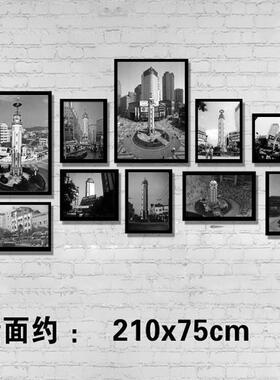 朝天门装饰解放碑洪崖洞挂画餐厅壁画重庆火锅餐馆饭店磁器口壁画