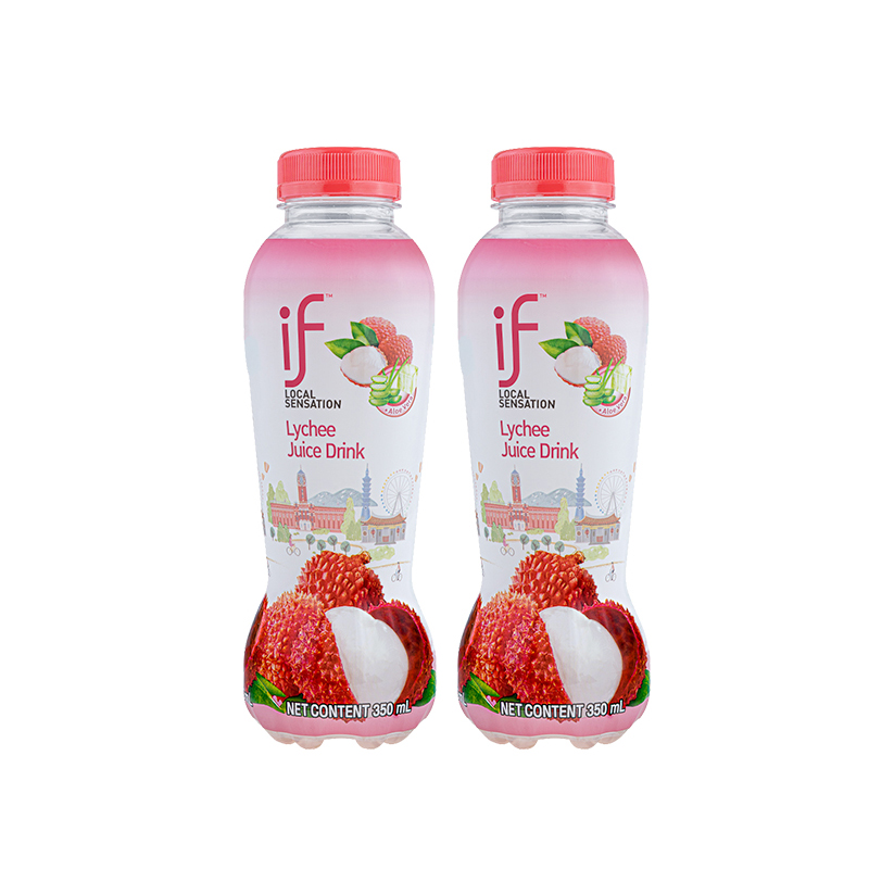 泰国进口if荔枝水果汁饮料350ml