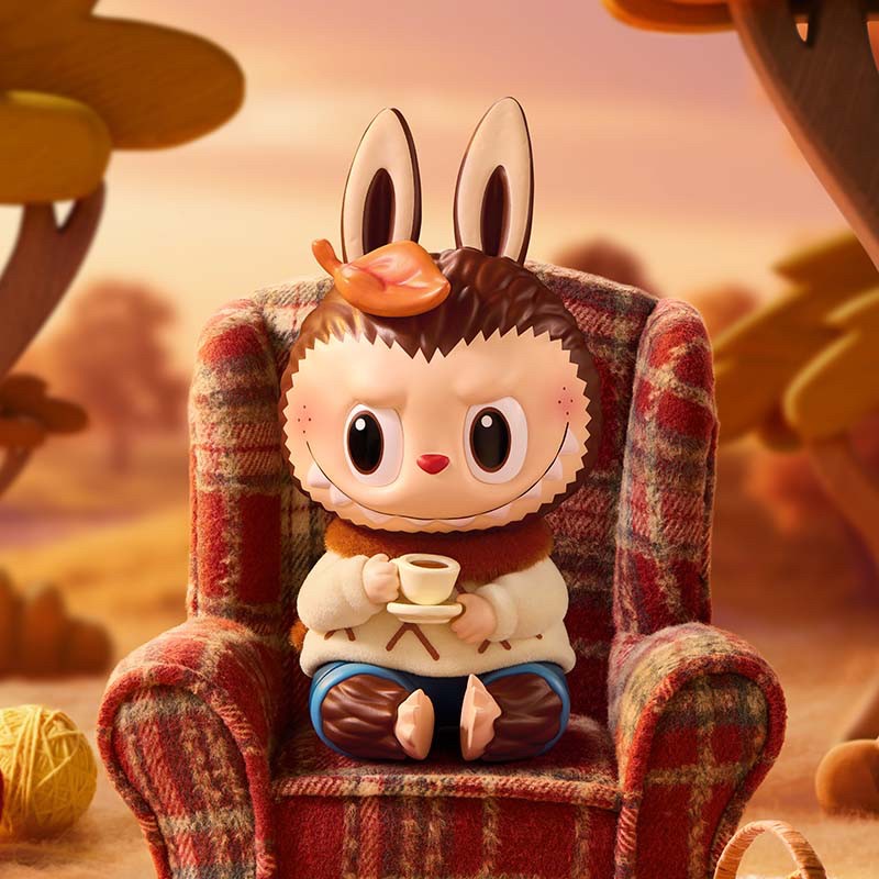 POPMART泡泡玛特ZIMOMO温暖毛衣手办吊卡潮玩送礼礼品