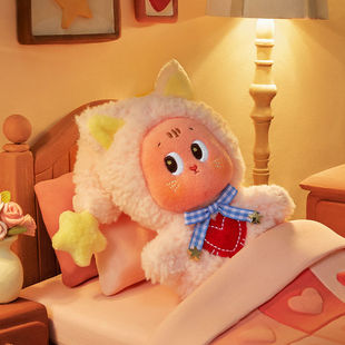 POPMART泡泡玛特星星人怦然星动系列毛绒挂件盲盒一起白头到老