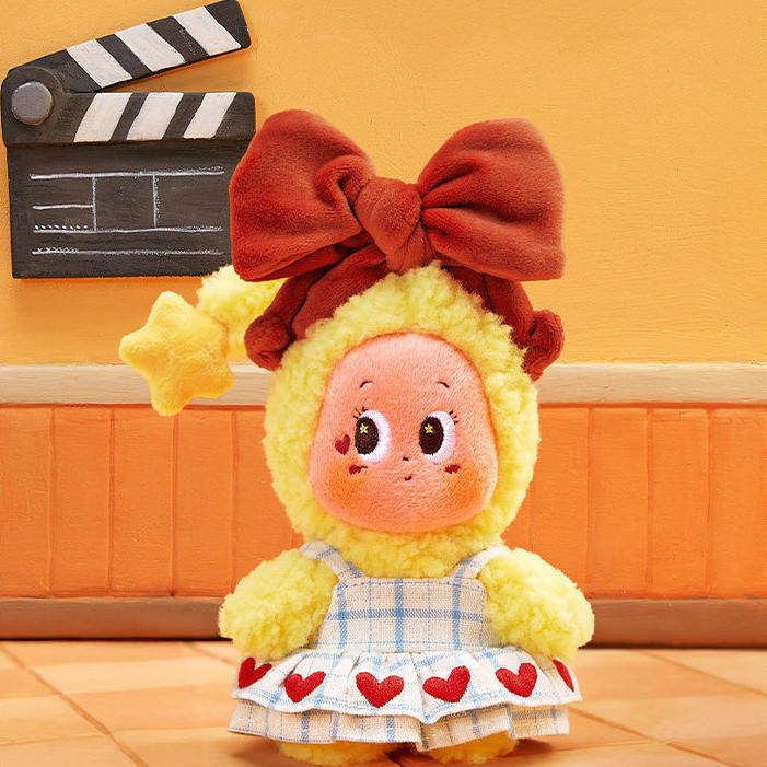 新品POPMART泡泡玛特星星人怦然星动系列毛绒挂件盲盒可爱礼物