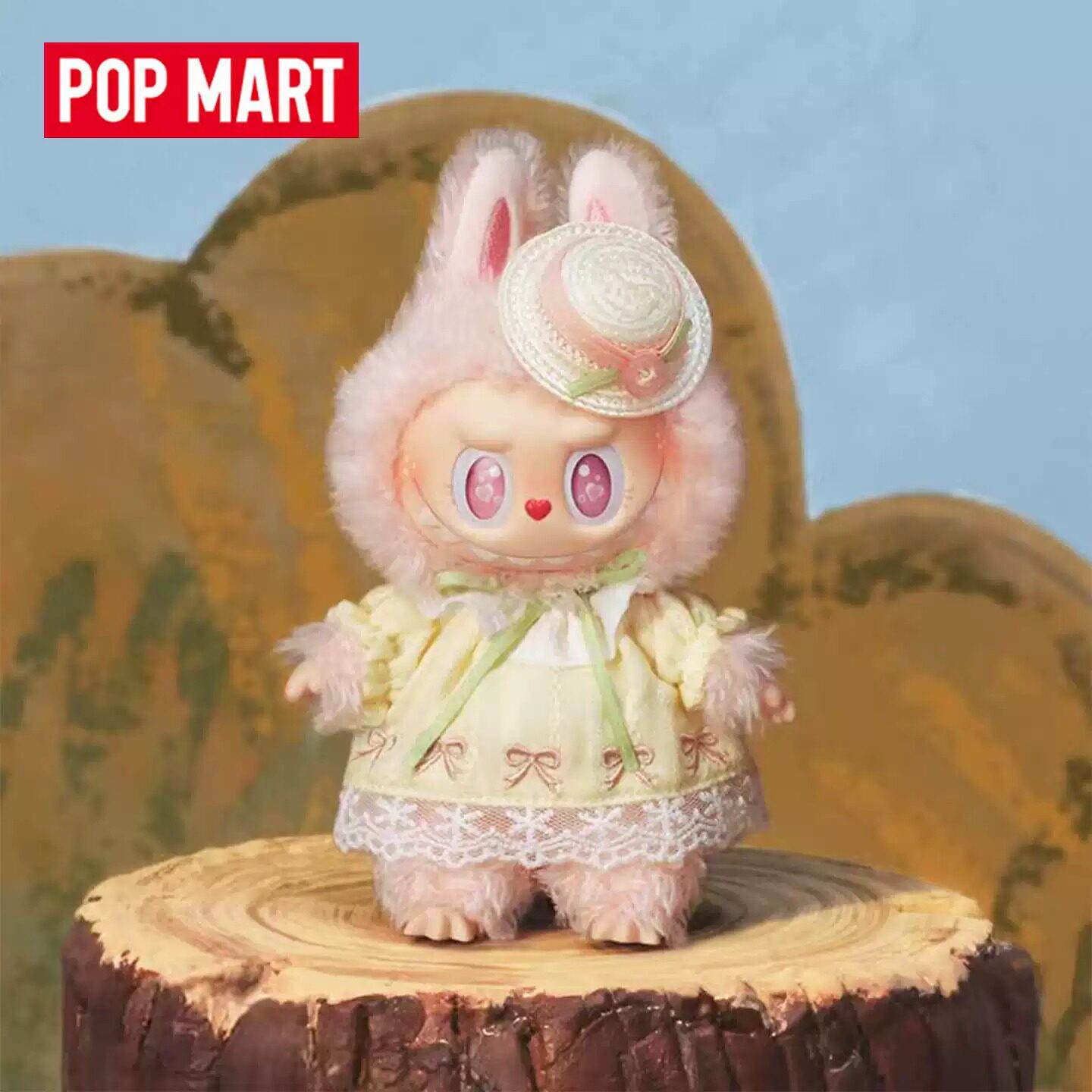 POPMART泡泡玛特寻找LABUBU系列-MOKOKO搪胶毛绒吊卡公仔玩具礼物图片