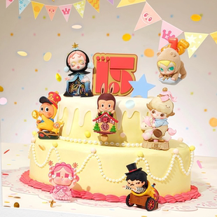 POPMART泡泡玛特庆祝这一刻十五周年系列潮玩盲盒手办公仔摆件