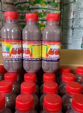 越南 MAM TOM 海鲜生虾酱300克 臭虾酱东南亚 美食调味原材料小吃