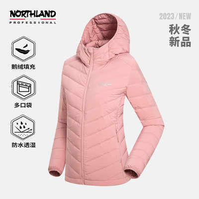 鹅绒羽绒服NORTHLAND/诺诗兰