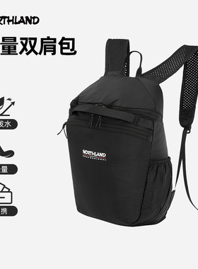 诺诗兰双肩包春夏新款防泼户外轻量便携登山休闲日背包NZBFT0102S