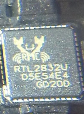 全新原装RTL2832U-GR丝印RTL2832U  无线网卡IC QFN48封装