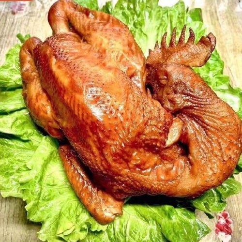 涡阳特产熟食五香卤味烧鸡整只
