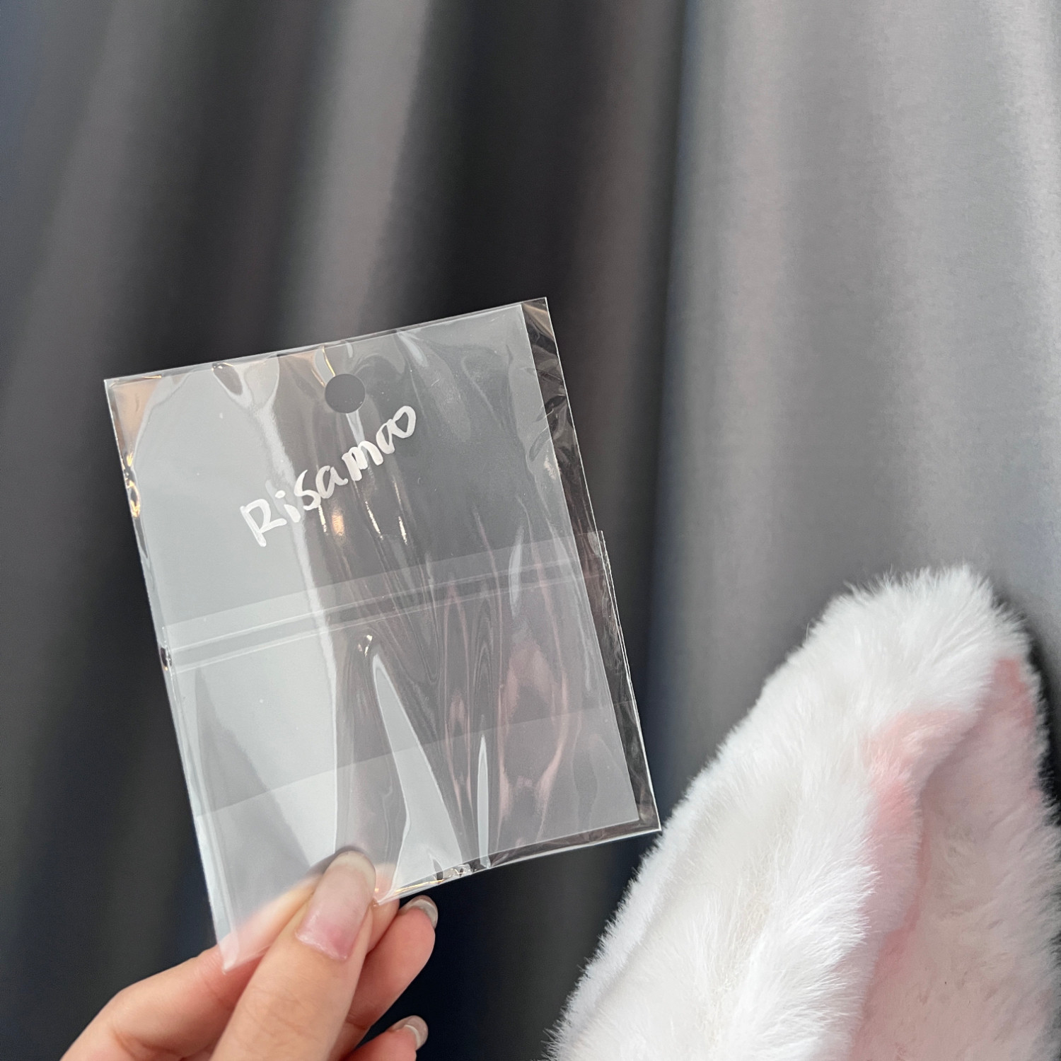 超薄美甲空白贴纸手绘diy 透明打底贴背胶没有图案好卸甲轻薄彩绘