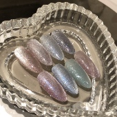 甲油胶日式 超期清仓 RisamooX豆汤联名罐装 美甲猫眼胶5g