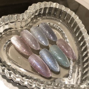 超期清仓 RisamooX豆汤联名罐装甲油胶日式美甲猫眼胶5g