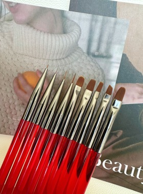 毛老板的宝藏 ROLAROLA光疗笔彩绘笔超细拉线笔圆头笔美甲工具笔