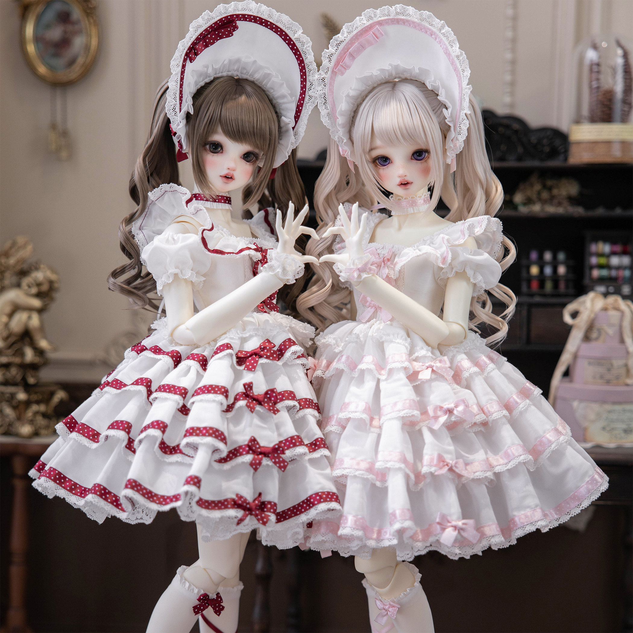 【定金】JadeShine * 糖霜物语 BJD娃衣 3分SDGR 洋装 套装,模玩/动漫/周边/娃圈三坑/桌游,BJD娃衣,淘宝优惠券,粉丝福利购,淘宝优惠卷