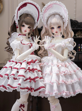 【尾款】JadeShine * 糖霜物语 BJD娃衣3分SDGR洋装套装