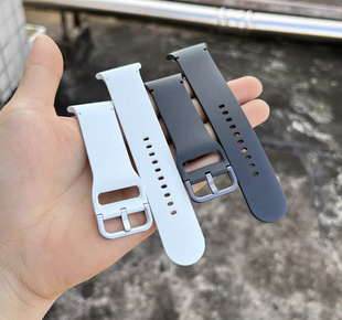 Watch8 Classic手表腕带三星原装正品新款Watch8运动硅胶表带新款