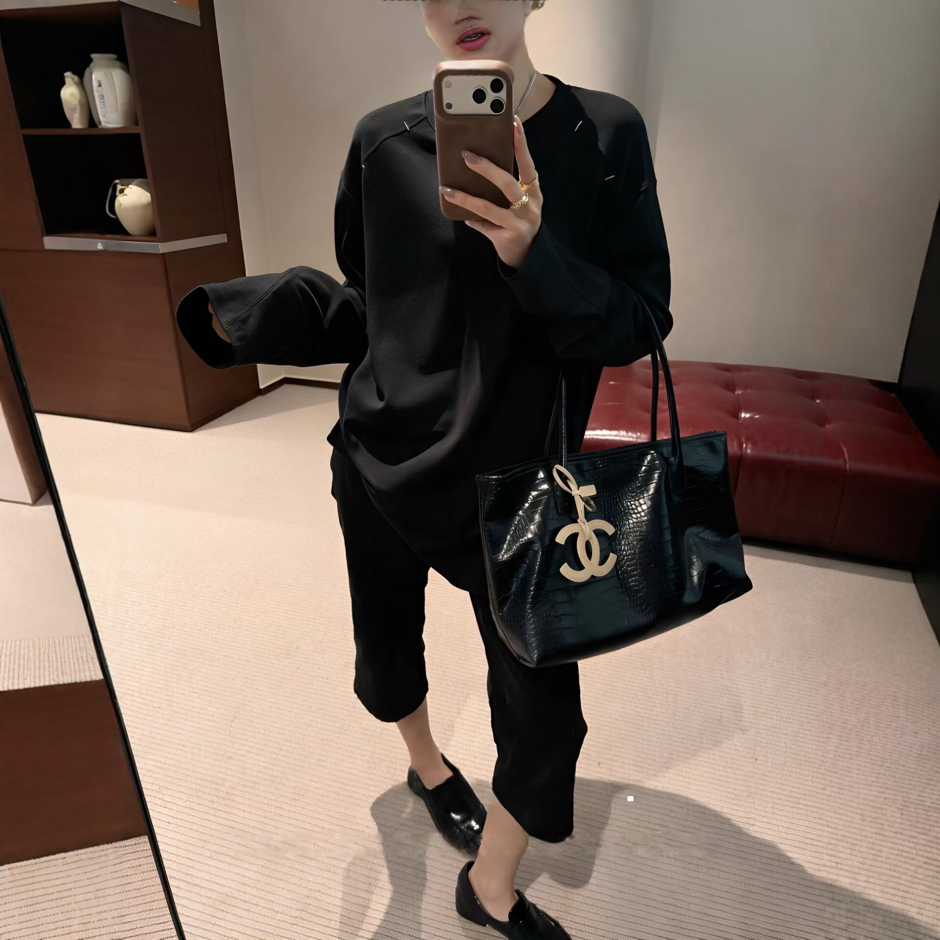 设计感弧形下摆磨毛t恤女2026秋