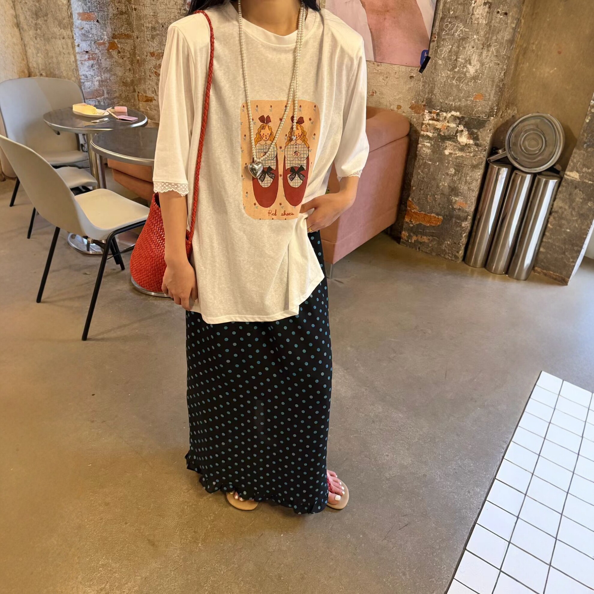 韩国东大门女装圆领短袖t恤2026