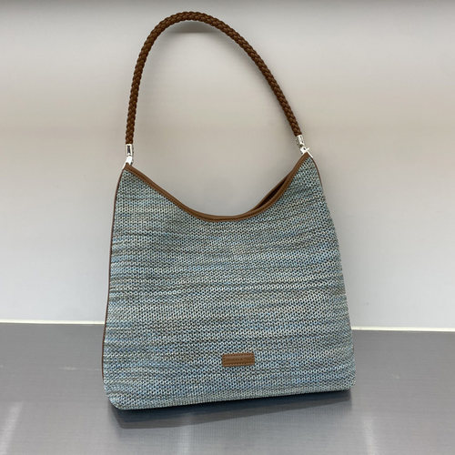 2026夏季新款编织镂空托特包大容量休闲沙滩包简约百搭单肩子母包