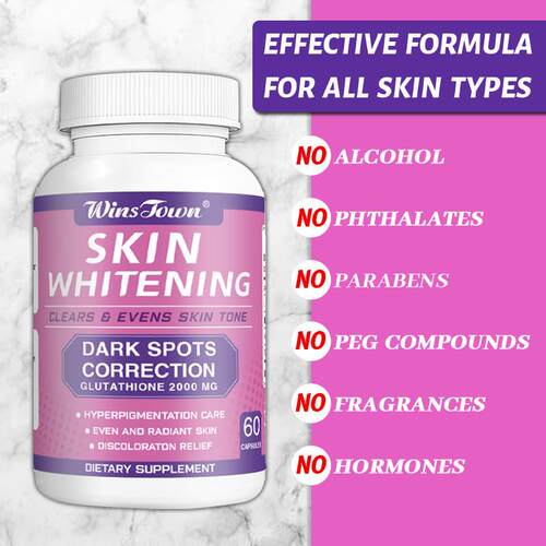 跨境电商出口热销产品SKIN WHITENING GLUTATHIONE capsules