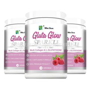 sparkle 跨境外贸胶原蛋白粉Collagen glow gluta powder skin