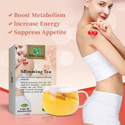 外贸出口Slimming tea盒装肥减Body slim Flat tummy tea毒排茶