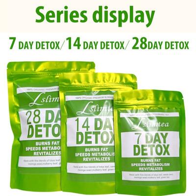 外贸出口肥减茶14day slim Detox tea slimming weight loss tea