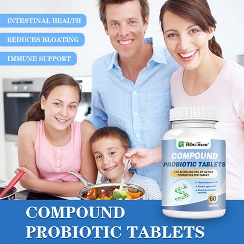 出口益生菌片Compound Probiotic Tablets 30 Billion CFU Candy