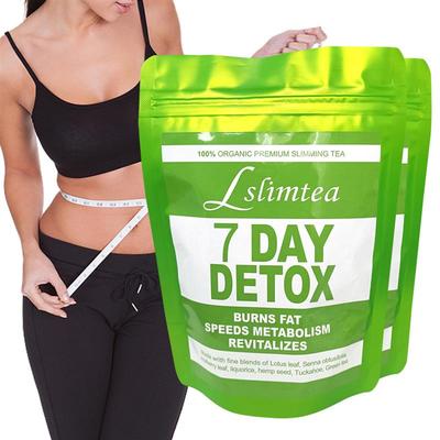 外贸出口7 day Slimming tea detoxify weight loss burn fat tea
