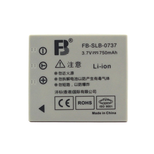 FB/沣标SLB-0737相机电池适用三星Digimax i5 i50 MP3 L50B L50S