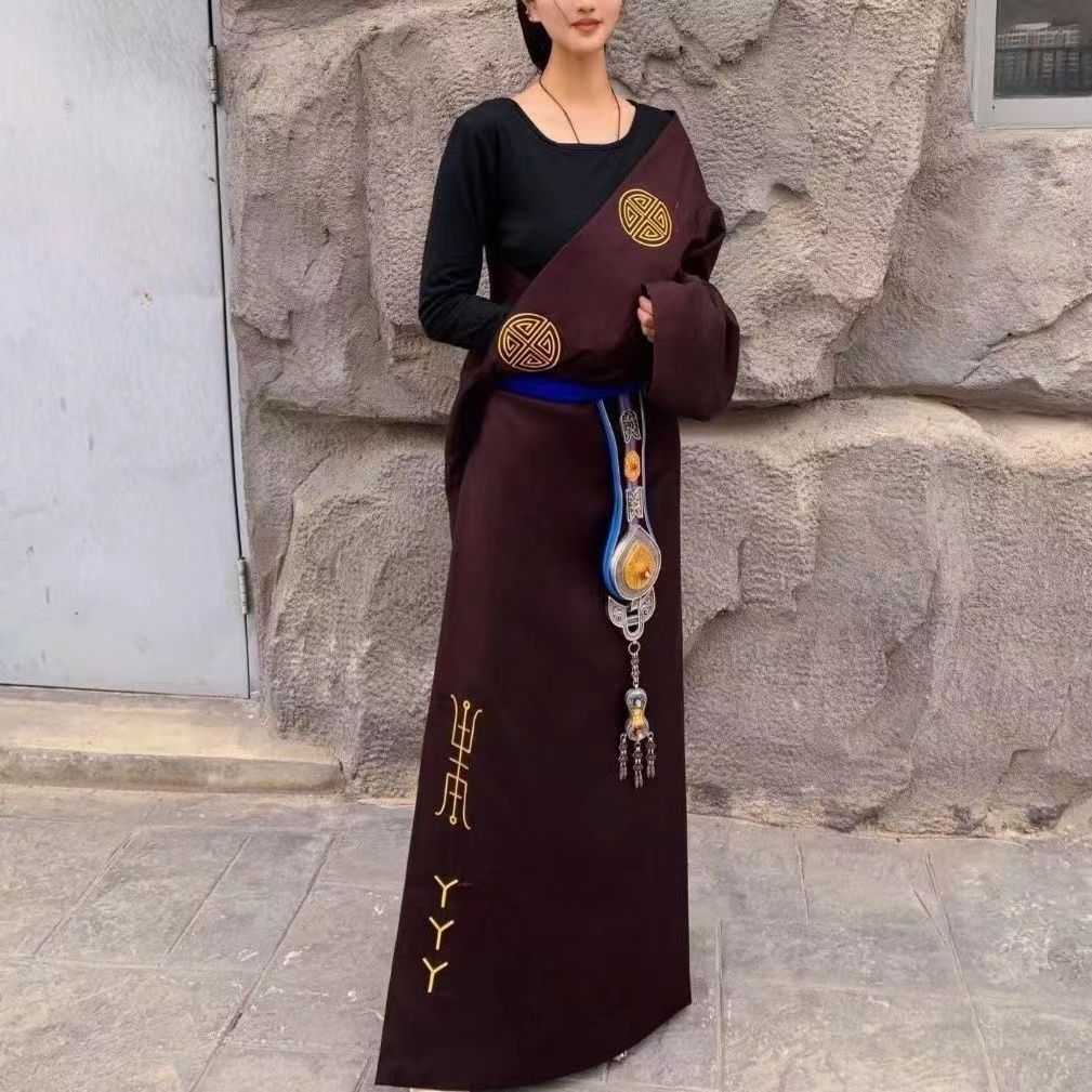 2023春夏秋季服装藏袍女款藏服