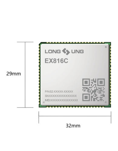 5G模组EX816C移动联通电信5G Redcap模组国产海思主控