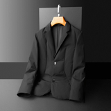 2025新款男士羽绒服西装领西服90白鸭绒6636p245（长期有货），男装羽绒服，钱塘721