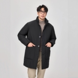 2025新款男士羽绒服中长款商务立领90白鸭绒6628p335长期有货，男装羽绒服，钱塘721