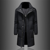 2025冬季新款男士羽绒服中长款商务90白鸭绒6615p345长期有货，男装羽绒服，钱塘721