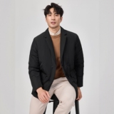 2025新款男羽绒服西装领商务白鸭绒轻熟风6639p265（长期有货），男装羽绒服，钱塘721