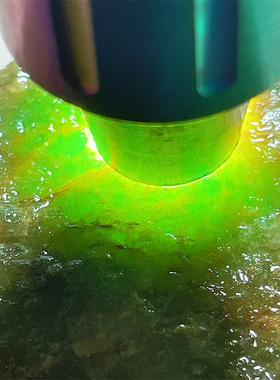 T12508 缅甸天然翡翠原石老坑莫西沙场口手镯料 重1.4公斤