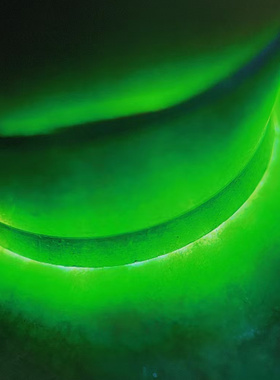 W49013 缅甸天然翡翠原石老坑木那场口色料手镯料 重4.9公斤