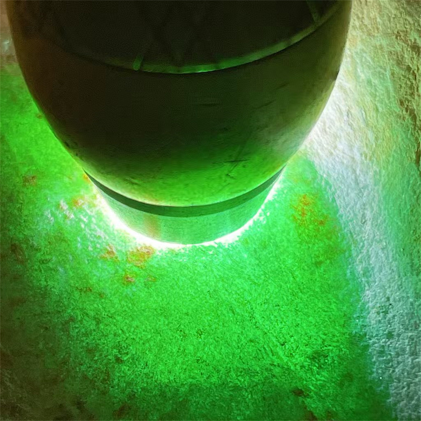 TT33466缅甸天然翡翠原石老坑木那场口手镯料 重3.3公斤