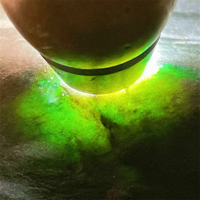 缅甸天然翡翠原石手镯料