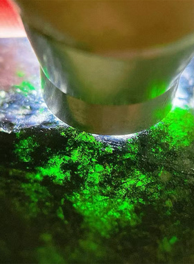 M26772 缅甸天然翡翠原石老坑莫湾基场口手镯料 重2.6公斤