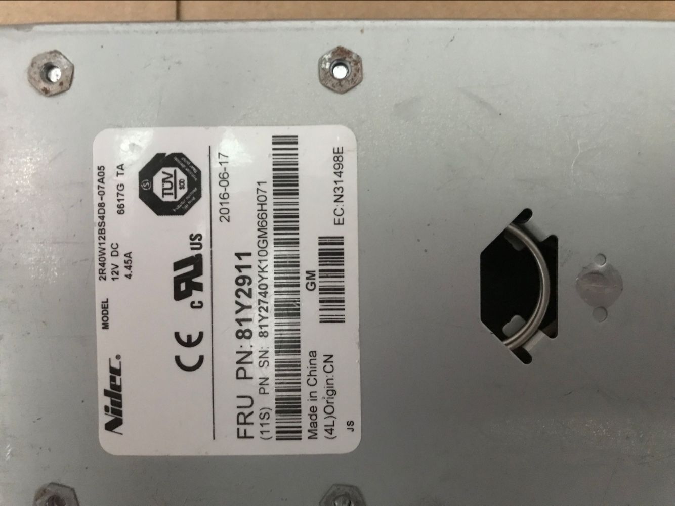 81Y2911 81Y2740 正品 IBM Flex 40mm 刀箱风扇